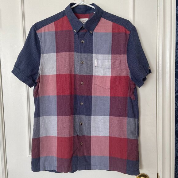 Ben Sherman Mod Retro Panel Check Shirt - Size Medium - Picture 2 of 13
